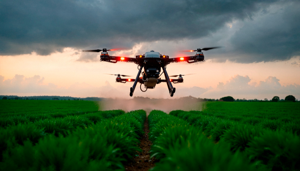 Green Revolution 2:  How Drones are Re-shaping the Farming & Positioning India as Top Food Exporter