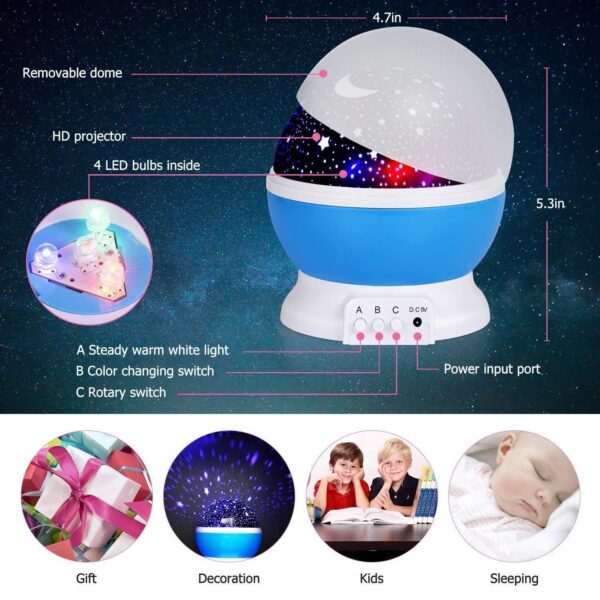 Star Moon Night Light - Image 7