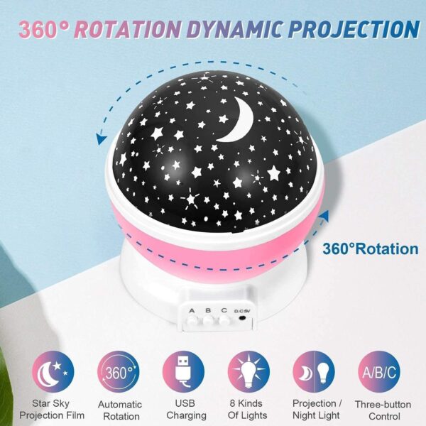 Star Moon Night Light - Image 5