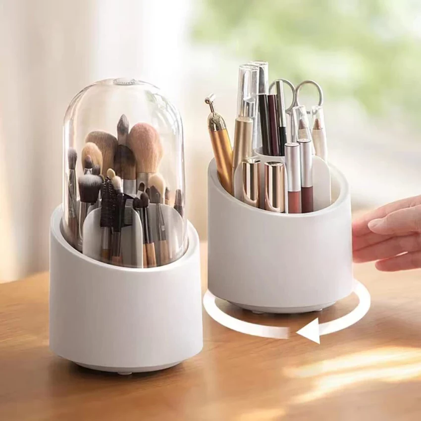 Perfect Makeup Brush Holder with Lid