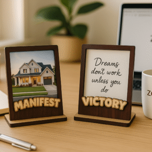 DreamFrame Duo – Manifest & Victory Wish Holders